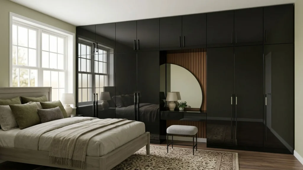 Bespoke Wardrobe High Gloss Finish