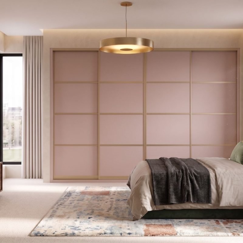 Dusky Pink Glass