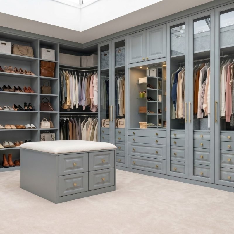 Light Grey Contemporary Shaker