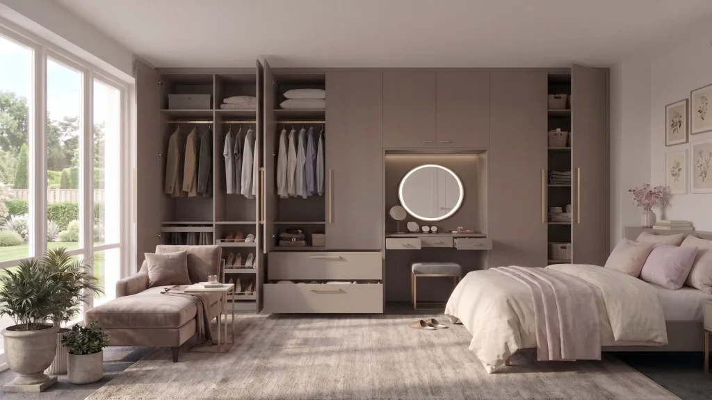 Supermatt Finish Wardrobes