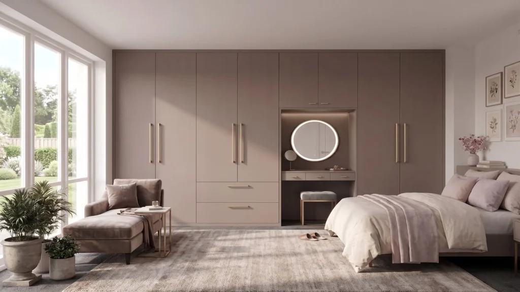 Supermatt Finish Wardrobes